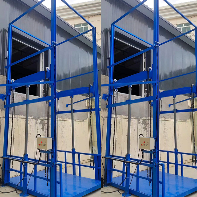 龙潭导轨式升降货梯